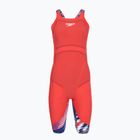 Swimsuit Speedo Fastskin LZR Ignite Kneeskin flame red/bolt/white