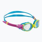 Children's swim goggles Speedo Biofuse 2.0 lemon drizzle/kikiki pink/picton blue