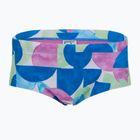Speedo men's 13.5cm Allover Training Club Brief swimming boxers punch blue/kiki pink