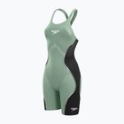 Women's fastskin Speedo Fastskin LZR Pure Intent 2.0 Openback Kneeskin country green/black/tridescent