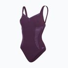 Speedo Shaping Printed LunaElustre One Piece plum dandy swimsuit