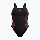 Women's one-piece swimsuit Speedo Placement Muscleback neon violet