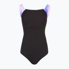 Ladies' one-piece swimsuit Speedo Shaping LunaLustre Printed neon violet