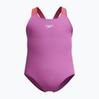 Children's one-piece swimsuit Speedo Learn To Swim Medalist neon violetl
