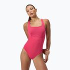 Ladies' one-piece swimsuit Speedo Flex Band with Swim Bra raspbery fill/vermilion/punch
