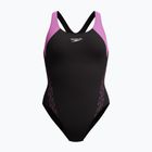 Women's one-piece swimsuit Speedo HyperBoom Splice Racerback neon violet