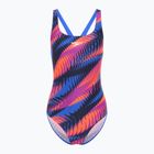 Women's one-piece swimsuit Speedo Allover Digital Powerback razor sharp/diva