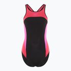 Speedo women's one-piece swimsuit High Neck Splice Cross Back raspberry fill