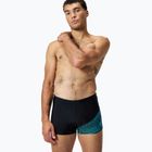 Speedo Medley Logo Aquashort men's swimming boxers black/picton blue