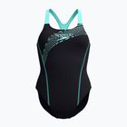 Women's one-piece swimsuit Speedo Medley Logo Medalist arctic glass