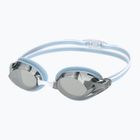Women's swim goggles Speedo Vanquisher 3.0 Mirrored hawaiian sky/grey/silver mirror
