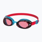 Children's swim goggles Speedo Jet 2.0 turquoise / lava red