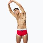 Men's Speedo Jetstream Retro Logo Brief high risk red swimming trunks