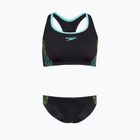 Speedo Placement hyper yellow women's two-piece swimsuit