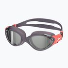 Women's swim goggles Speedo Biofuse 2.0 Mirror vintage fog / steel / silver mirror