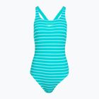 Women's one-piece swimsuit Speedo Eco Endurance+ Printed Medalist turquoise gem