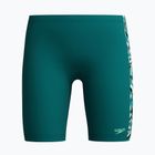 Children's swim jammers Speedo Digital Panel Jammer deep emerald