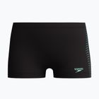 Children's swim boxers Speedo Plastisol Placement Aquashort black/alfalfa green