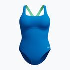 Women's one-piece swimsuit Speedo Flex Band with Swim Bra lagoon blue