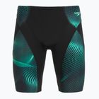 Men's swim jammers Speedo Endurance+ Max Compression Jammer black/turquoise gem