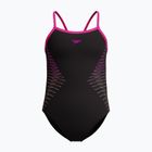 Children's one-piece swimsuit Speedo Platisol Placement Thinstrap Muscleback flare pink