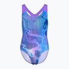 Children's one-piece swimsuit Speedo Digital Allover Splashback indigo glow