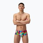 Men's swim boxers Speedo Printed 13.5 cm Brief prismaticpairsadise/ruby