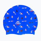 Swim cap Speedo Printed Silicone speedo blue go full speedo swimmers