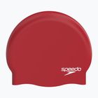 Swim cap Speedo Plain Moulded Silicone speedo red