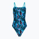 Women's one-piece swimsuit Speedo Printed Web Back canyon ombre/black