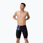 Men's swim jammers Speedo Placement Aquashort glitchy garden/black