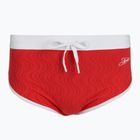 Men's swim briefs Speedo Texture Brief 3.5" high risk red