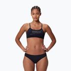 Women's two-piece swimsuitSpeedo Endurance+ Logo Thin Strap anthracite