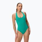 Women's one-piece swimsuit Speedo Solid Scoop Neck peacock teal