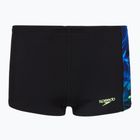 Boys' swim boxers Speedo Digital Panel Aquashort Anthracite/Clover