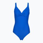 Ladies' one-piece swimsuit Speedo Shaping Cross Knot deep sapphire