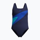Children's one-piece swimsuit Speedo Hyperboom Butterfly Back peacoat/deep sapphire