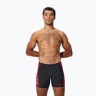 Men's swim jammers Speedo Hyper Boom Splice Mid anthracite/high risk red
