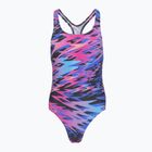 Children's one-piece swimsuit Speedo Hyperboom Print Medalist anthracite