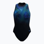 Ladies' one-piece swimsuit Speedo Print Hydrasuit anthracite