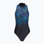 Ladies' one-piece swimsuit Speedo Print Hydrasuit anthracite