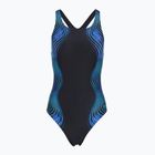Ladies' one-piece swimsuit Speedo Print Medalist anthracite