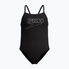 Children's one-piece swimsuit Speedo Endurance+ Logo Thinstrap anthracite
