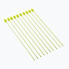 QuickPlay Agility Poles 10 training poles green