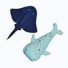 Splash About Snippets Stingray&Whale swimming toy 2 pcs stingrey / whale
