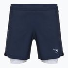 Men's FUMETSU Icon Dual Layer Training shorts navy/ white