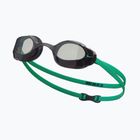 Nike Vapor green shock swimming goggles