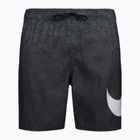 Men's Nike Grid Swoosh Breaker 9" Volley swim shorts black