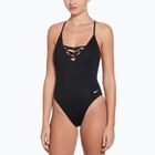 Women's one-piece swimsuit Nike Sneakerkini 2.0 Crossback black