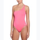 Women's one-piece swimsuit Nike Essential Asymmetrical hyper pink